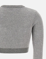Top "Daily" in maglia con paillettes MK56T57E2 431 ELISABETTA FRANCHI 