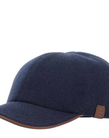 Cappello baseball in cashmere N77CPLN18 TES0N0281105 ELEVENTY 