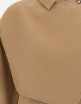 Giacca trench corta 226CBL358CO0134 1156 COURREGES 