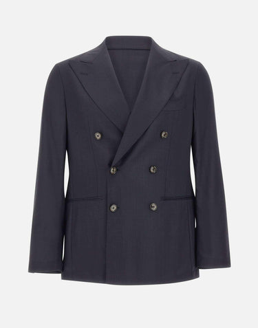 Blazer doppiopetto in lana vergine S10MUG877 30589 MONTECORE 