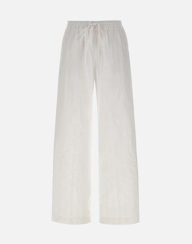 Pantaloni "Macao" MACAO WHITE LOULOU DE SAISON 