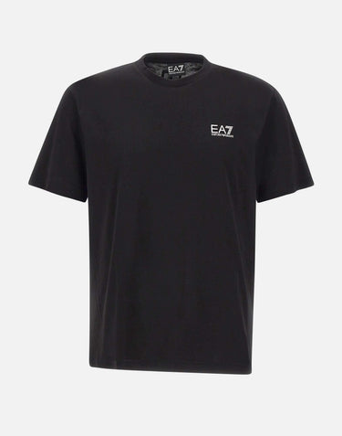 T-shirt "Logo Series" in jersey di cotone 7M000567 AF10375MC001 EA7 
