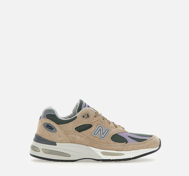 "Made in UK 991V2" sneakers U991DL2 TAN NEW BALANCE 