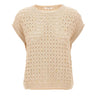 Maglia girocollo smanicata 171620 052 KANGRA 