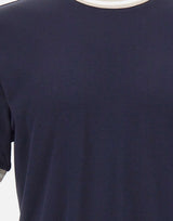 T-shirt con profili a righe M75TSHM13 TES0M291110301 ELEVENTY 