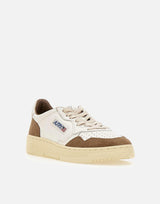 Sneakers "Medalist Low" in pelle con dettagli in camoscio AULW GS43 AUTRY 