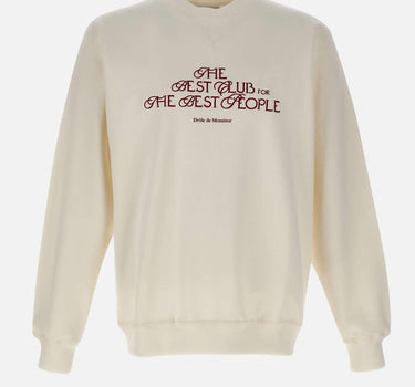 "The sweatshirt the best club" SW181 CO127OW DROLE DE MONSIEUR 