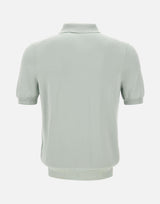 Polo in misto seta 43142 16224401 GRAN SASSO 