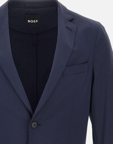 Blazer slim fit in jersey elasticizzato ad alte prestazioni 50502488 404 BOSS 