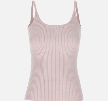 Top "Reedition" PERMDE012FI0001 LIGHTPINK COURREGES 