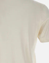 Maglia a maniche corte in misto seta e cotone 300421 025 KANGRA 