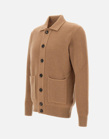 Giacca in maglia di lana e cashmere CA3MLT WC7P045 FILIPPO DE LAURENTIIS 