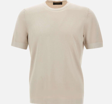Maglia a maniche corte in cotone biologico 43168 21820011 GRAN SASSO 