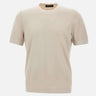 Maglia a maniche corte in cotone biologico 43168 21820011 GRAN SASSO 