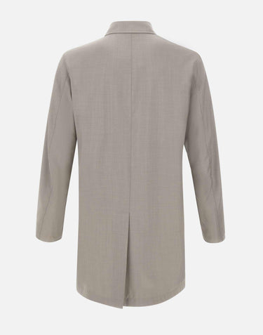 Giacca reversibile in lana S10MUC974R 10624 MONTECORE 