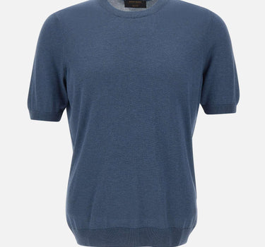 Maglia in seta a maniche corte 43112 23503570 GRAN SASSO 