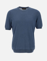 Maglia in seta a maniche corte 43112 23503570 GRAN SASSO 