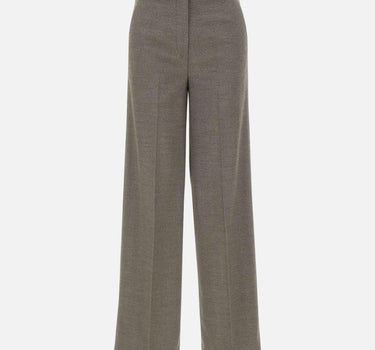 Pantaloni straight con piega CF5372T054A M9770 LIU-JO