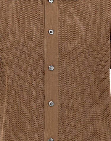 Camicia in maglia di cotone CA3MC CR14L070 FILIPPO DE LAURENTIIS 