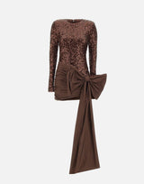 "Sequins Bow Mini Dress" 114881 2910 ROTATE BIRGER CHRISTENSEN 