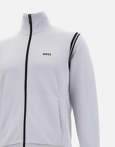Completo due pezzi tuta sportiva "Tracksuit set" in cotone 50533738 054 BOSS 