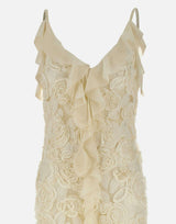 Abito "Floral Embroidery" RRS16667 CREAM NISSA 