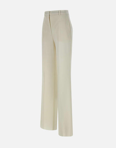 Pantaloni "Quasar" in  lana comfort 2516131081600 010 MAX MARA STUDIO 