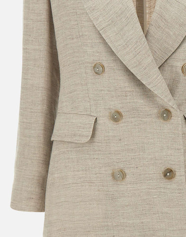 Blazer "Alfa" in lino 2513041042200 002 MARELLA 