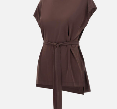 Blusa con cintura SP1MA003 6044 KAOS 