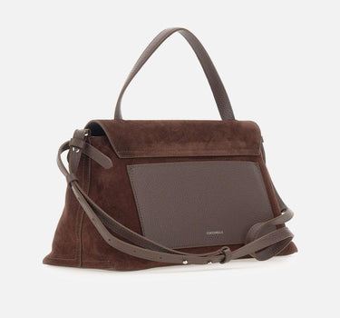 Borsa "Nikla Suede Bimaterial L" TOC180101 W20 COCCINELLE 