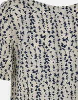 Blusa in viscosa stampata SP1OR016 3003 KAOS 