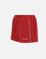 Shorts da ginnastica retrò con logo SH061710326RE33 RUBY SPORTY & RICH 