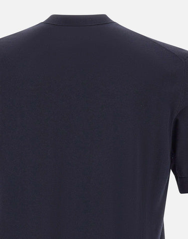 Maglia a girocollo con maniche corte A009F100 6685 PAOLO PECORA 