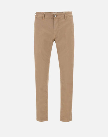 Pantaloni "Mariotto" in cotone Pima stretch P321ZBW 21040159 RE-HASH 