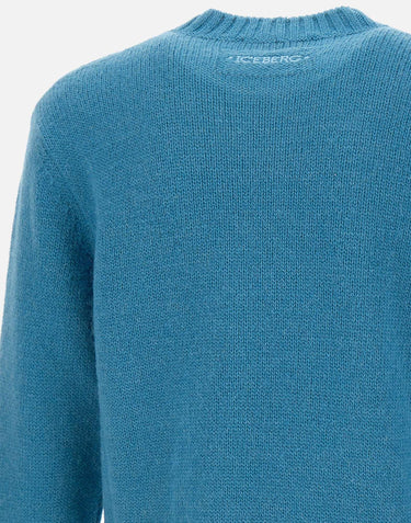Maglione in lana e alpaca A0247074 6656 ICEBERG 