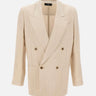 Blazer doppiopetto a righe AMTITT1027 271 AMIRI 
