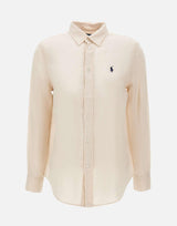 Camicia in lino 211970730 511 POLO RALPH LAUREN 