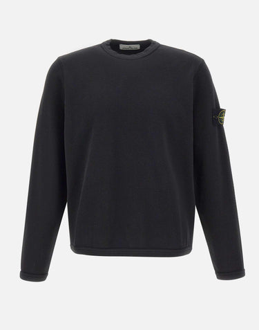 Felpa in cotone biologico a punto rete 6100011S0297 V0029 STONE ISLAND 