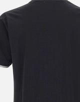 T-shirt in cotone Supima DK17105 NERO DIKTAT 