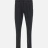 Pantaloni in cotone e seta DVR33FR022 TC001 DEVORE' 