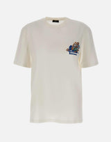 T-shirt con ricamo e Pegaso WRMA0005 AR477W4567 ETRO 