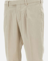 Pantaloni "DVR33 " in cotone e seta DVR33R022 TC538 DEVORE' 