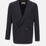 Blazer doppiopetto relaxed fit in fresco lana stretch 4032G2002Y 26000099 MANUEL RITZ 