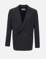 Blazer doppiopetto relaxed fit in fresco lana stretch 4032G2002Y 26000099 MANUEL RITZ 