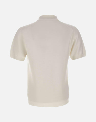 Polo in maglia di cotone AH1043 70V LACOSTE 