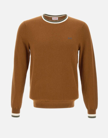 Maglia lana e cotone K45145 93 SUN68 