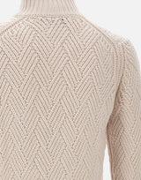 Cardigan in lana, viscosa e cashmere 10155 19654113 GRAN SASSO 