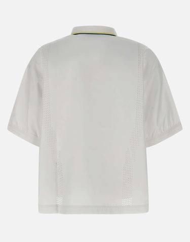 Polo oversize in tessuto tecnico CF0060 001 LACOSTE 