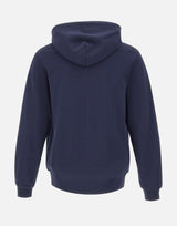 Felpa in cotone con zip e cappuccio SH9809 166 LACOSTE 