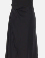 Abito con dettagli in pizzo 1226WDR007331A BLACK VICTORIA BECKHAM 